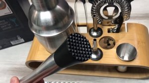 Обзор. Набор бармена. Барный набор. Overview.  Bartender set.  Bar set.