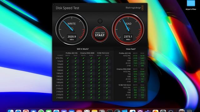 M1 MacBook Air SSD Disk speed test смотреть онлайн