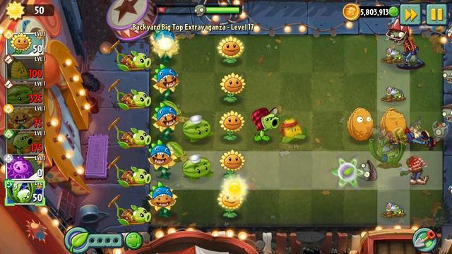 PvZ 2 - Backyard Big Top Extravaganza 2023 Level 17 [Plants Lvl 1 & No Premium] + DOWNLOAD смотреть онлайн