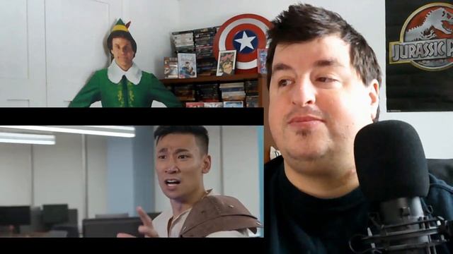 Nerf Star Wars 3: Office Jedi vs The Mandalorian Reaction! смотреть онлайн