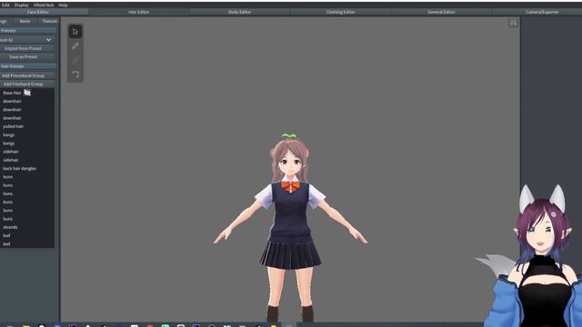 How to add Custom Hair Presets to Vroid V1 - Tutorial смотреть онлайн