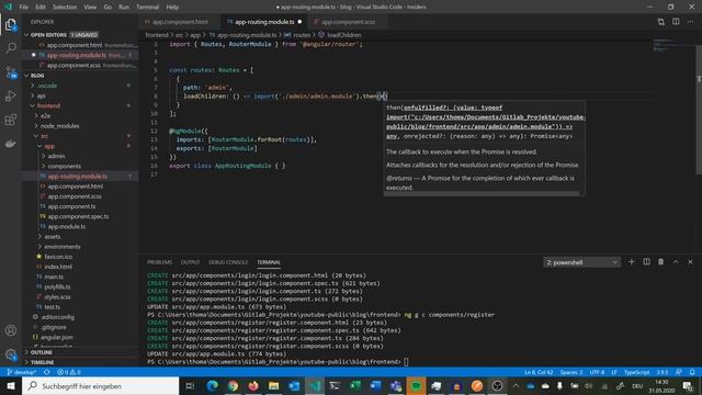 Angular: Set Up Frontend and verify Connection to NestJs BE | Blog Project V-06 смотреть онлайн