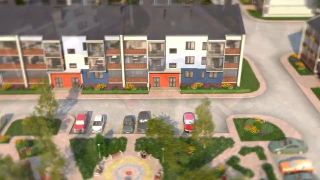 3d анимация "микрорайон Просторы" смотреть онлайн