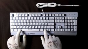 Обзор клавиатуры MSI Vigor GK30