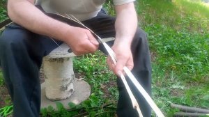 Как заготовить лыко для плетения лаптей Озёрск74 Школа лаптей Восточный Двор приходите на вин...