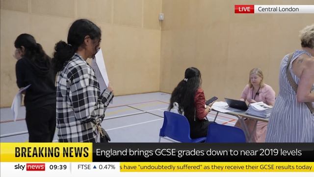 GCSE pass rates in England fall back to pre-pandemic levels смотреть онлайн