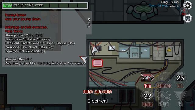 Among Us Town Of Host - BountyHunter Gameplay #2 (Unedited) смотреть онлайн