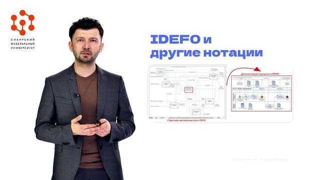 Бизнес-процессы, лекция 6.2 Моделирование бизнес-процессов. Нотации IDEF0, EPC смотреть онлайн