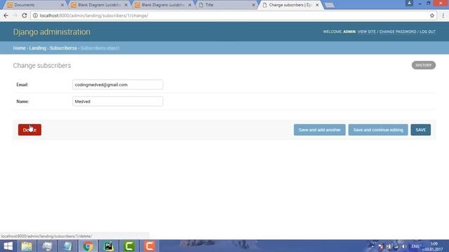 1.2 Делаем сайт на Django и Python: добавляем модель, джанго-админку, сохраняем данные в базе данны смотреть онлайн