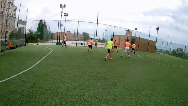 Детский футбол.Игра Три передачи.