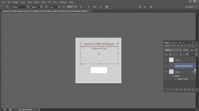Redondear Bordes a una forma Photoshop смотреть онлайн