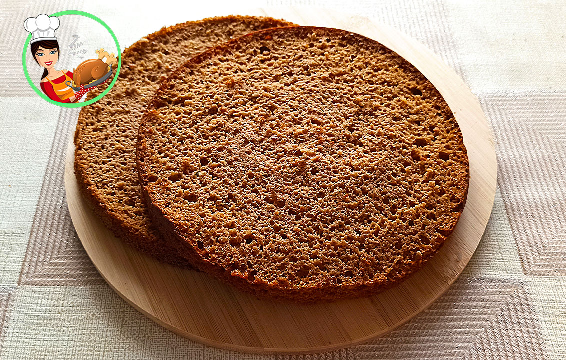 ПП бисквит на гречневой и овсяной муке для торта. Правильное и здоровое питание смотреть онлайн