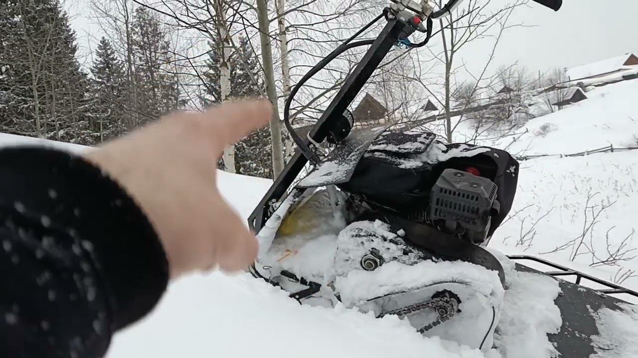 Настало время зимы, когда без длинного Ларвена лучше не выезжать.