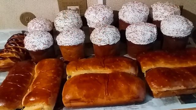 С ПРАЗДНИКОМ СВЕТЛОЙ ПАСХИ ! ХРИСТОС ВОСКРЕСЕ ! // МОИ КУЛИЧИ И РУЛЕТЫ К ПРАЗДНИКУ смотреть онлайн