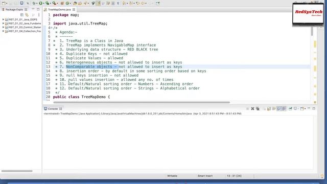 # 102 TreeMap in Java | TreeMap (Java Platform SE 8 ) | Java - The TreeMap Class | Java TreeMap|Jav смотреть онлайн
