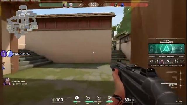 VALORANT INDIA LIVE?|| RANK PUSH TO?? || ROAD TO 400 SUBS|| !gpay || [HINDI] 18+ смотреть онлайн