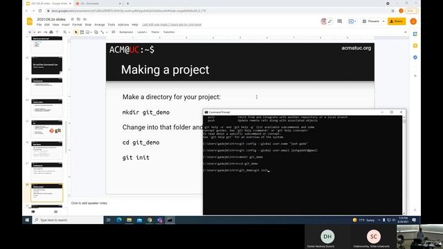 Intro To Git - ACM@UC General Body Meeting One смотреть онлайн