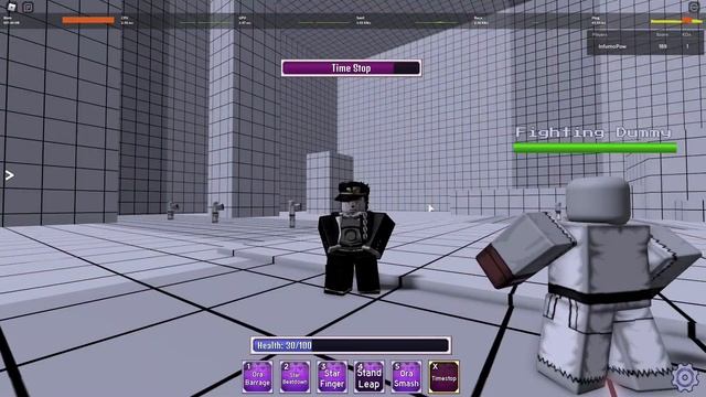 Using Star Platinum In Different Roblox JoJo Games [Old Video] смотреть онлайн