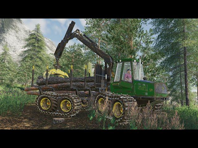 ЛЕСОЗАГОТОВКИ В FARMING SIMULATOR смотреть онлайн