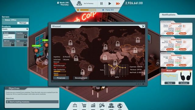 More plastic junk you want to buy | Tech Corp gameplay #3 смотреть онлайн