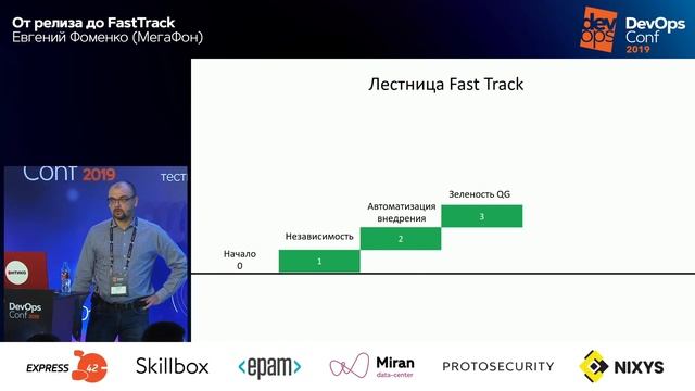 От релиза до FastTrack / Евгений Фоменко (МегаФон) смотреть онлайн