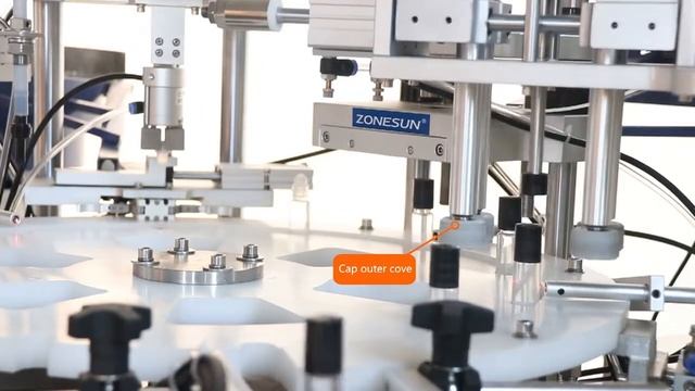 ZONESUN 4 In 1 Roll-on Bottles Automatic Liquid Monoblock Filling Capping And Labeling Machine смотреть онлайн