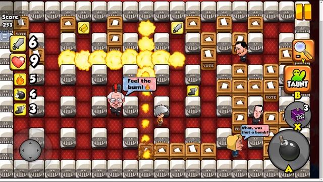 БОМБЕРМЕН на телефон (знаменитая онлайн игра) смотреть онлайн