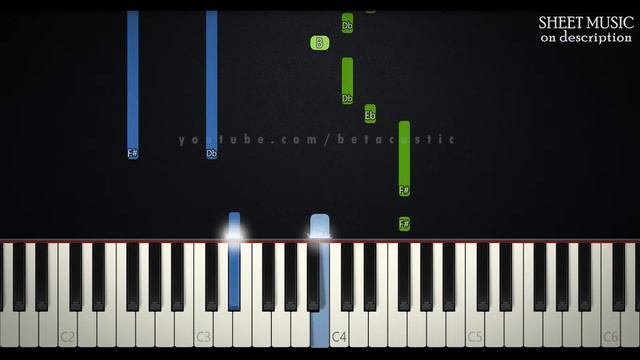The Name Of Jesus - Sinach | MEDIUM PIANO TUTORIAL + SHEET MUSIC by Betacustic смотреть онлайн