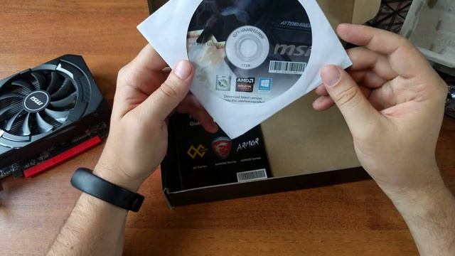 Расспаковка RADEON RX 560 MSI AERO ITX 4G OC за 140 Usd