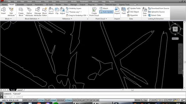 Brooklyn Bridge in AutoCAD. Trace the JPEG image to DWG File format. смотреть онлайн