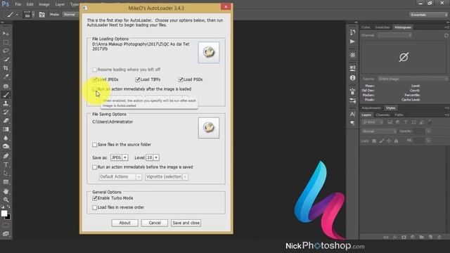 How to install & use plugin Photoshop Autoloader 3.4.3 смотреть онлайн