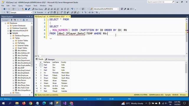 SQL SERVER||How to get DISTINCT values of a table without using DISTINCT key word? смотреть онлайн
