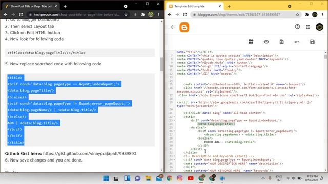 Change Blog title with page title | Mr Programmer смотреть онлайн
