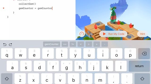 Collect the Total - Swift Playgrounds смотреть онлайн