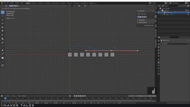 Array Modifier - Fundamentals | Learn Blender 2.9 / 3.0 Through Precision Modeling | Part- 27 смотреть онлайн