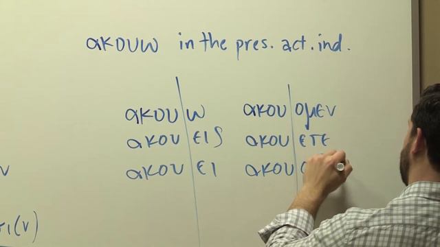 GREK: Module 6: Present Active Indicative смотреть онлайн