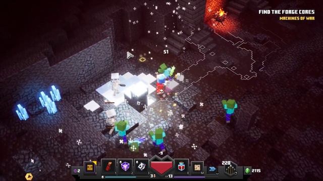 Machines of War Fiery Forge Minecraft Dungeons смотреть онлайн