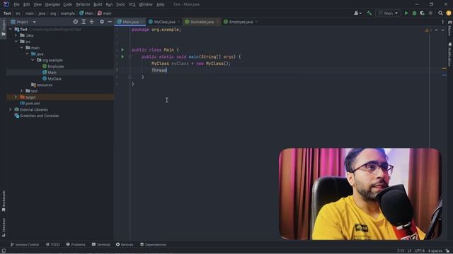 How to create thread using lambda expression in Java смотреть онлайн
