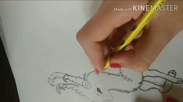 Как рисовать красивого животного!!! смотреть онлайн