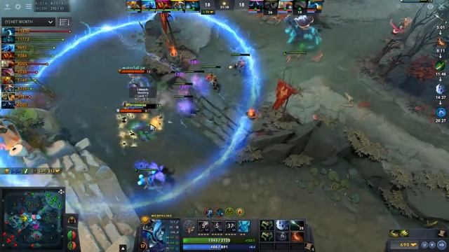 Mac [Voyager] Plays Morphling!!! Dota 2 7.21