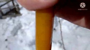 Открываем шарафугу весной. Зима до - 35С.