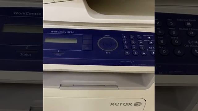 МФУ лазерный Xerox WorkCentre 3220dn смотреть онлайн