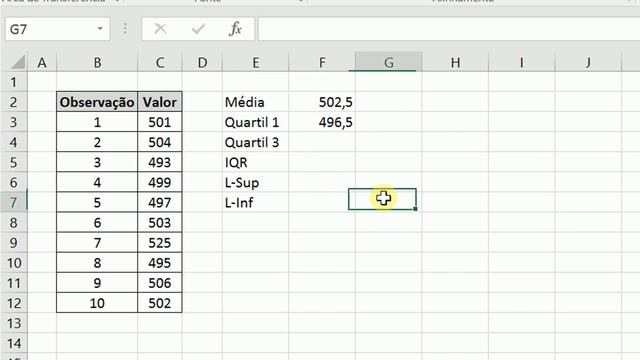 Identificação de Outliers usando Excel смотреть онлайн