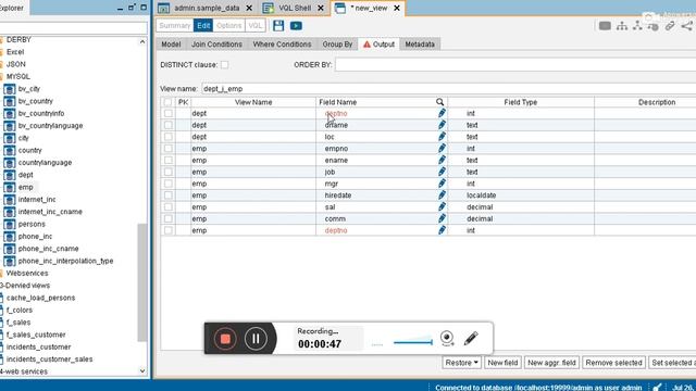 Join Two tables present jdbc source (MYSQL) on Denodo смотреть онлайн