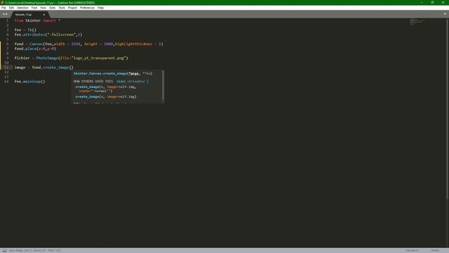 Apprendre Python Facilement - Episode_17 : Importation et Placements d'images смотреть онлайн