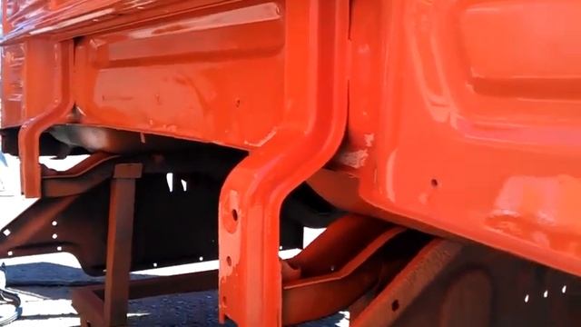 Кабина самосвала 5511 с высокой крышей.Каркас с дверьми. Цвет оранжевый смотреть онлайн