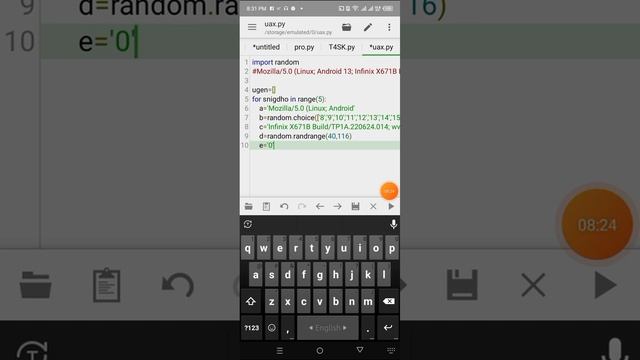 How To Make Latest Working Auto User Agent For Random Script Update Termux. #termux смотреть онлайн
