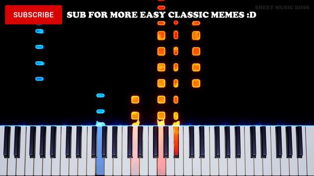 Noisestorm - Crab Rave - EASY Piano Tutorial смотреть онлайн