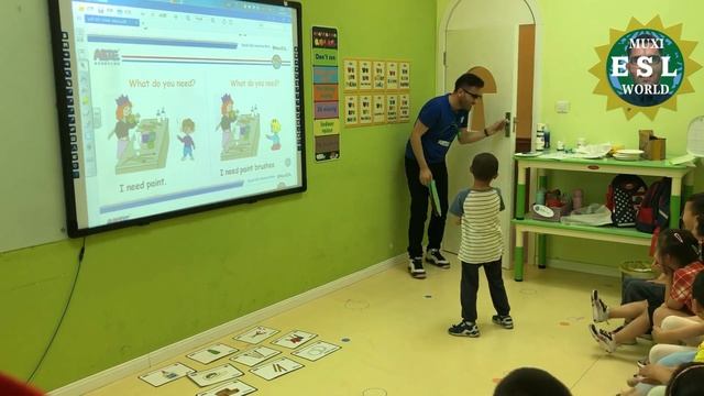 258 - ESL Flashcards Game using Beanbag | MLW3 |Big Fun3 смотреть онлайн