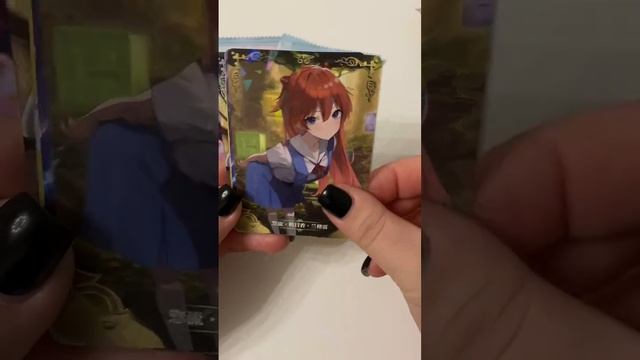 Распаковка карточек Истории богини / Goddess story NS-2M10 часть 2 (16+) смотреть онлайн